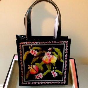 Ted Baker London  peach Italian Altamoda motif a’la Dolce & Gabbana.